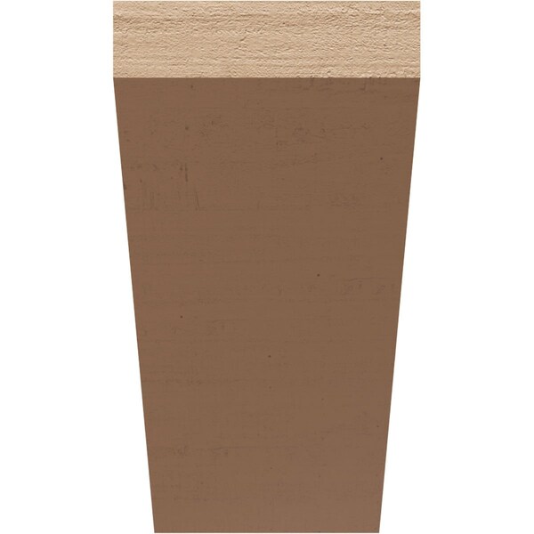 10in. W X 20in. D X 20in. H Series 1  Concord Rough Cedar Woodgrain TimberThane Corbel, Primed Tan